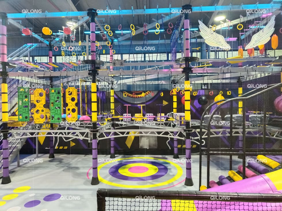 High Quality Kids Indoor Rope Course For Sale