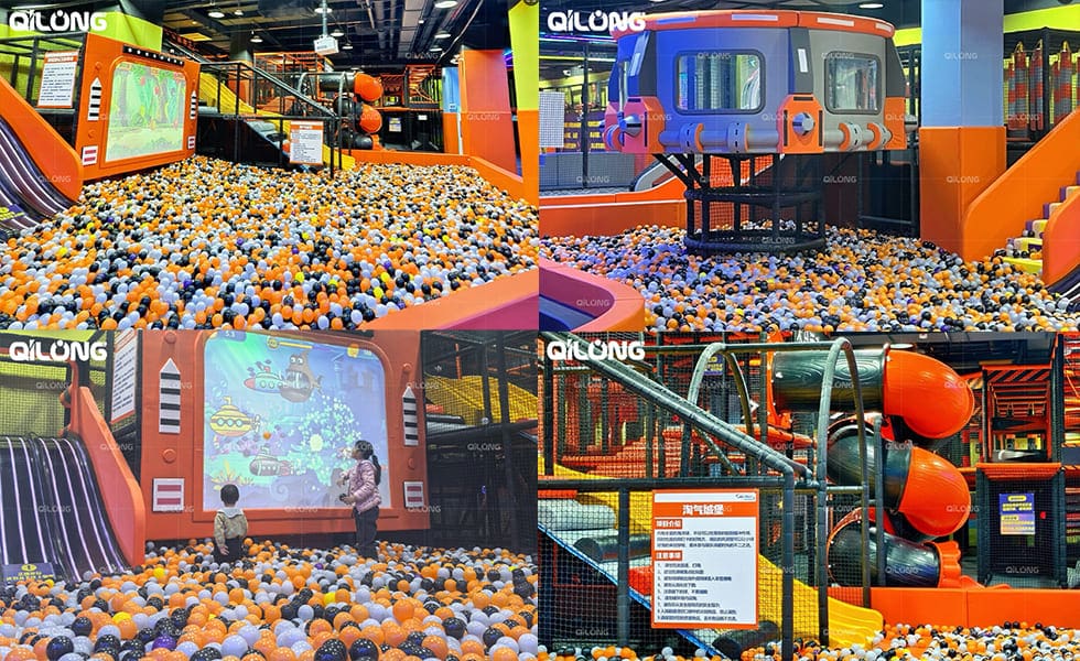 Customized Indoor Playground Ball Pit Equipment Supplier