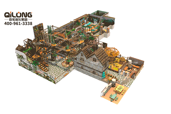 Proyecto Qilong Amusement de Singapur: Parque de Aventuras en la Selva