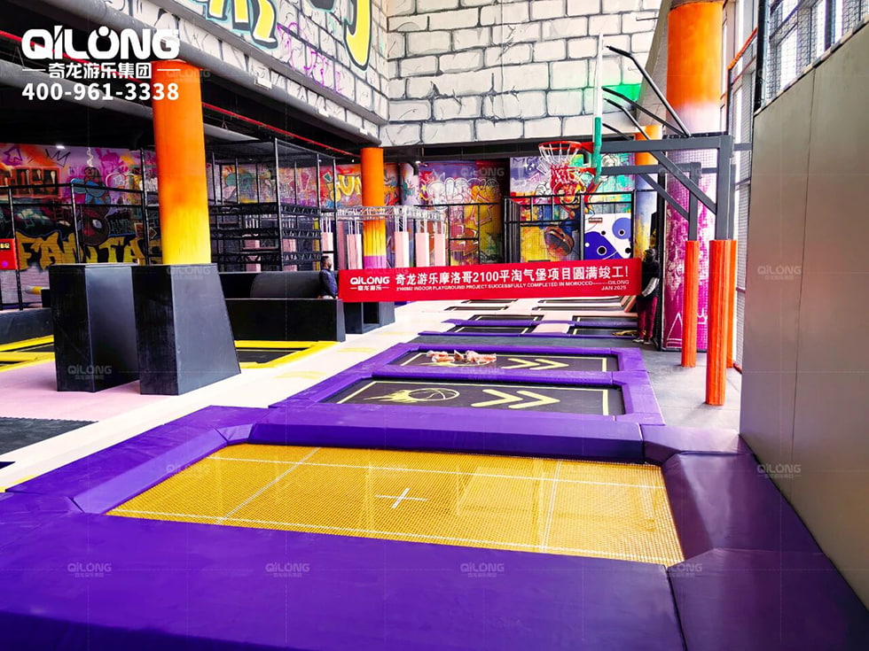 Indoor Trampoline Park Design Manufacturing