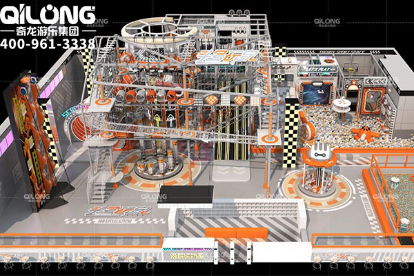 Parque deportivo industrial de 600 m² de Qilong Amusement** en Xiamen